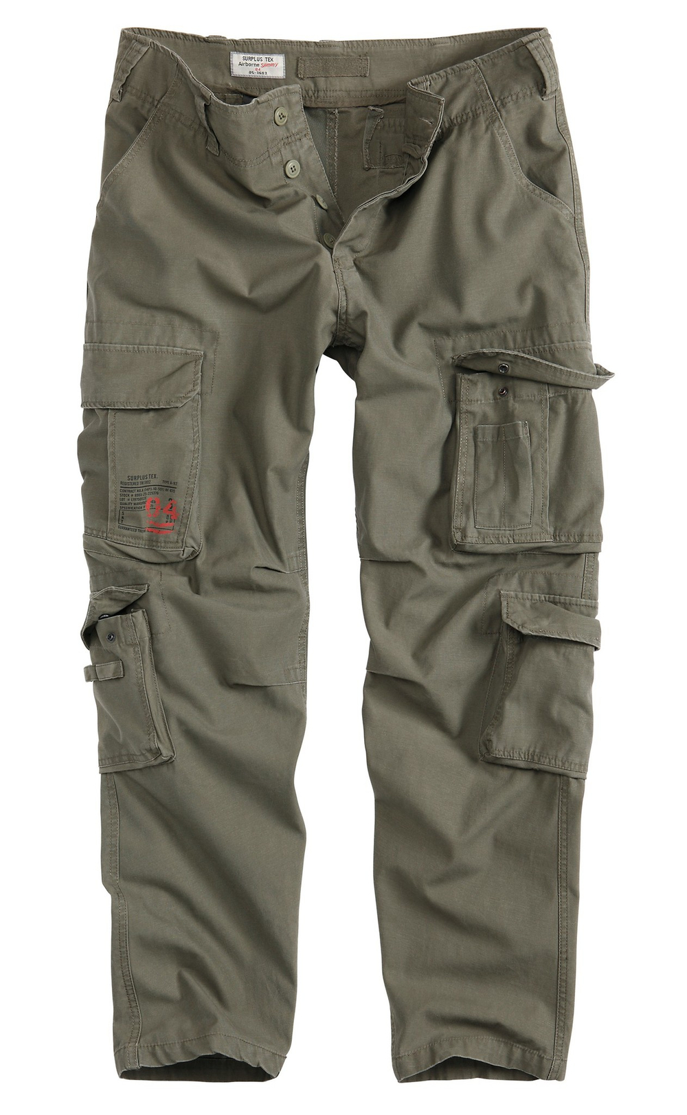Штаны Surplus Airborne Vintage Slimmy (олива - olive)Копировать товар