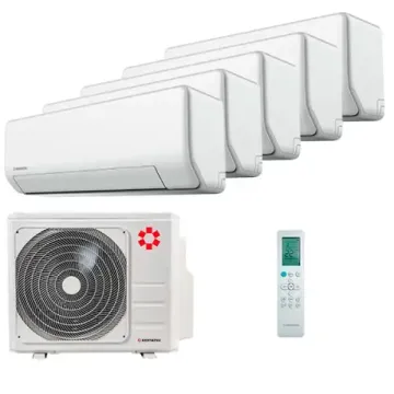 Мультисплит система на 5 комнат Kentatsu KSGPA26HZRN1 x 5 / K5MRB120HZRN1