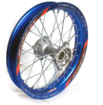Обод задний 14" (1,85-R14 d=15mm) алюминий/синий