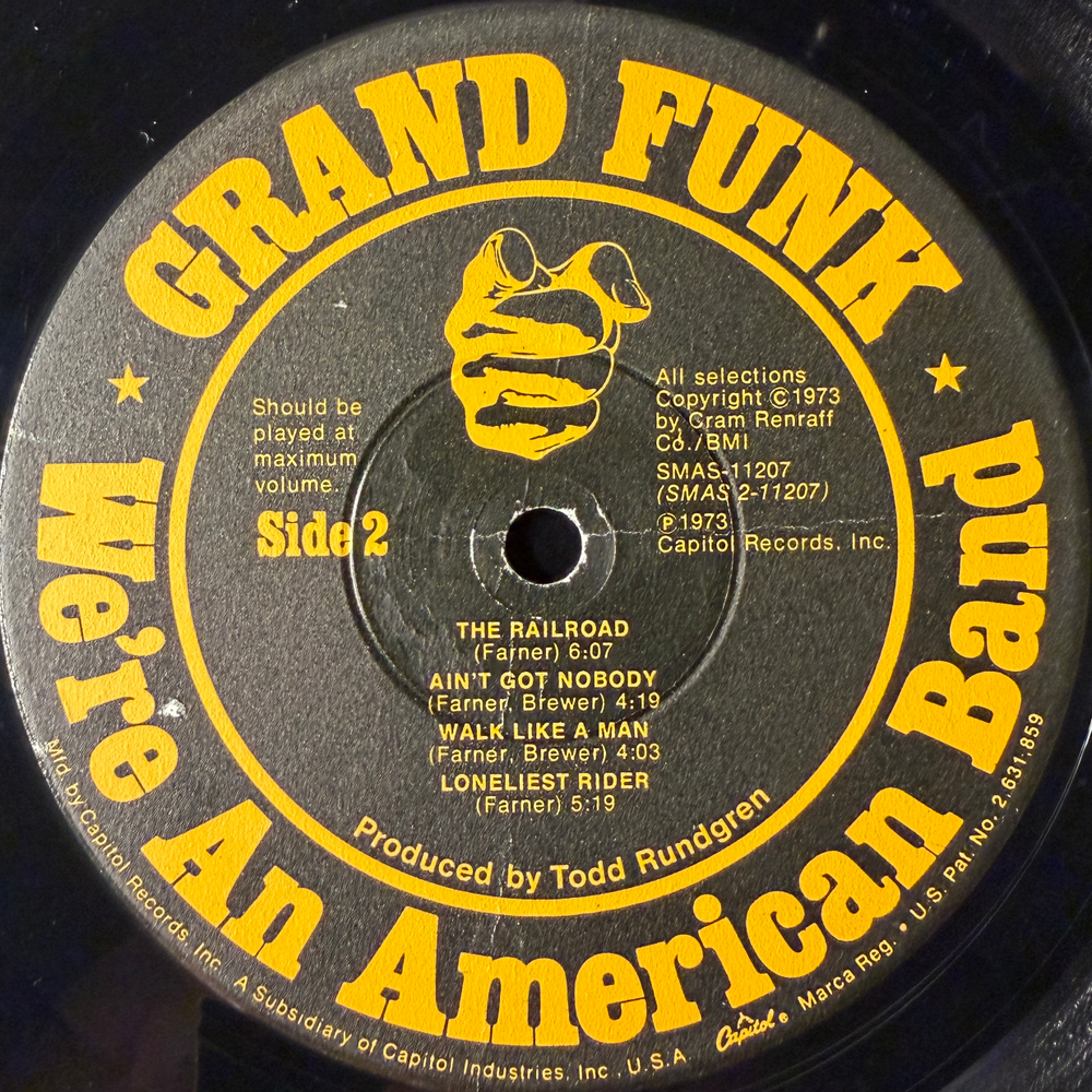 Grand Funk ‎– We're An American Band (США 1973г.)