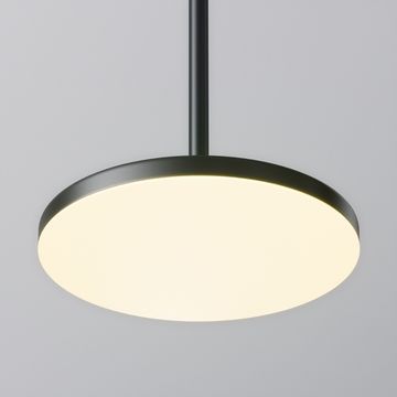 Подвесной светильник 12W 4000К P076PL-L12W4K-B чёрный Plato Maytoni