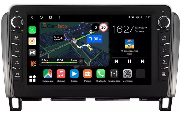 Магнитола для Nissan Serena 2010-2016 - Canbox 9229 Android 10, Быстрая, CarPlay, 4G SIM-слот