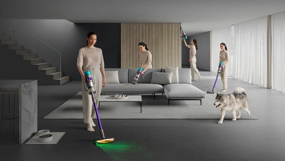 Пылесос Dyson Gen5 Detect Absolute (SV23) Iron Purple