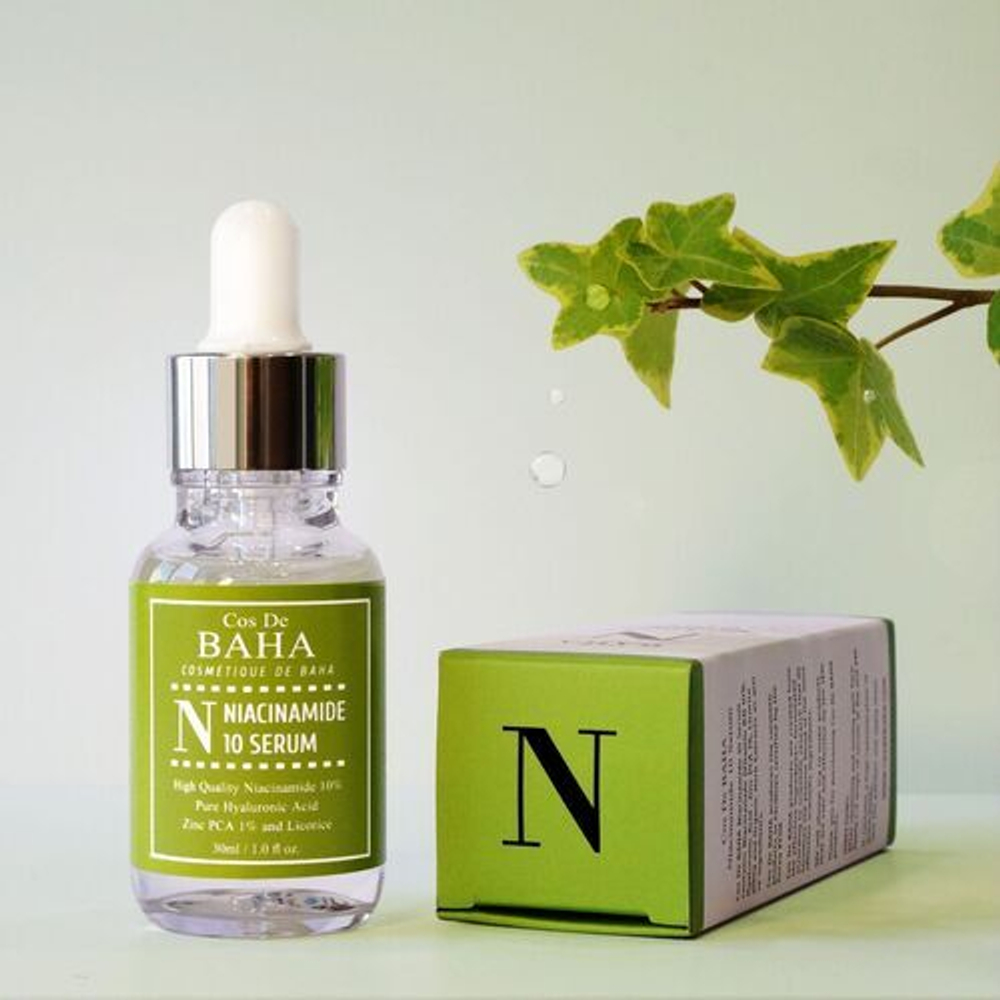 Cos De BAHA Сыворотка противовоспалительная для жирной кожи - Niacinamide 10 serum, 30мл