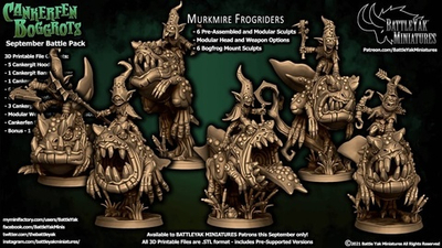Swamp Goblin Toad Riders