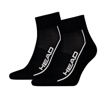 Теннисные носки Head Performance Quarter 2P - black