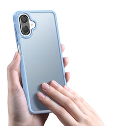 Матовый чехол светло-синего цвета для Samsung Galaxy A08 4G, Galaxy A07 (4G, 5G) и Galaxy A06 (4G, 5G), серия Yind Series от Dux Ducis
