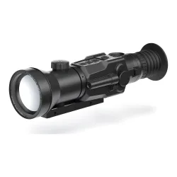 Тепловизионный прицел Dedal-T4.645 Hunter - вид спереди сбоку, объектив и линза
