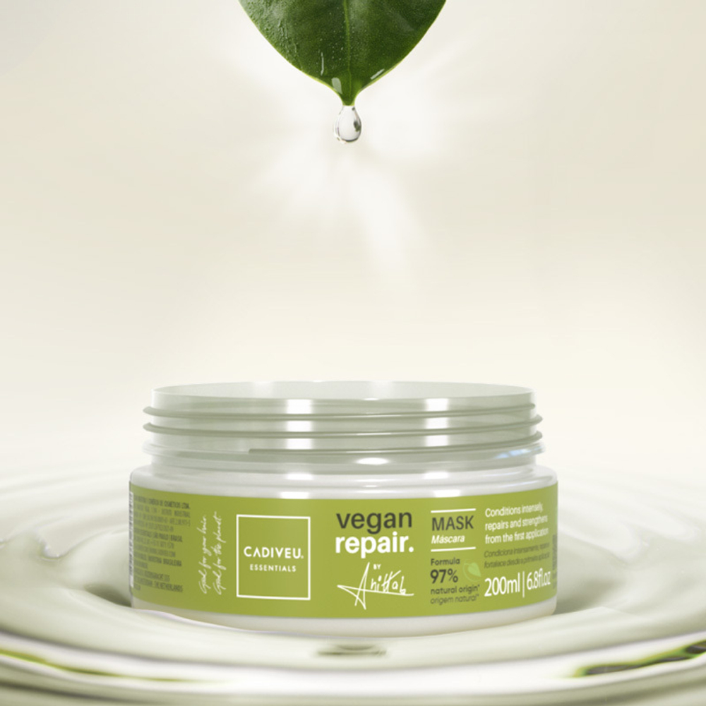 Маска для восстановления волос Vegan Repair Cadiveu Essentials Mask, 200 мл.