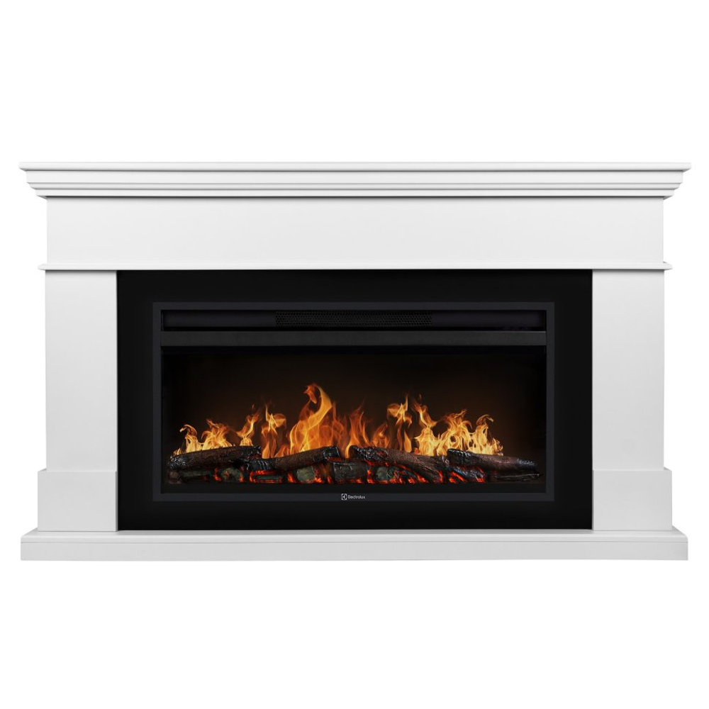 Каминокомплект: Очаг Electrolux EFP/P-4220LS, портал California 42/40/36, белый НС-1721259