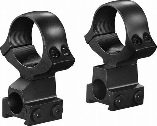 Кольца раздельные KOZAP CZ527 D30мм с окном визира BH17.8 (No.19*) средние