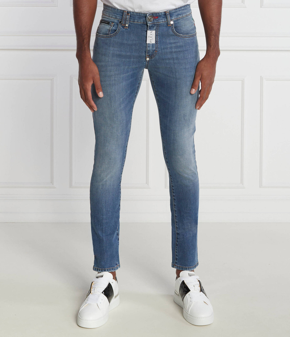 Джинсы Denim Trousers Philipp Plein - голубой(MDT3554 PDE004N)