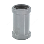 Муфта PP-H двухраструбная серая HT HTMM Дн 50 б/нап в/к Ostendorf 112510