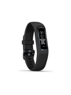 Garmin Vivosmart 4 черный, большой размер 148-215мм, фитнес-браслет (010-01995-23)