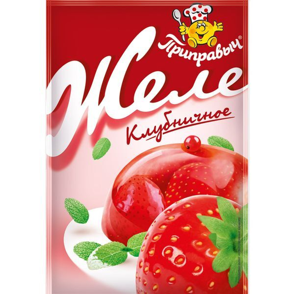 желе КЛУБНИКА 100гр (1х30) Приправыч