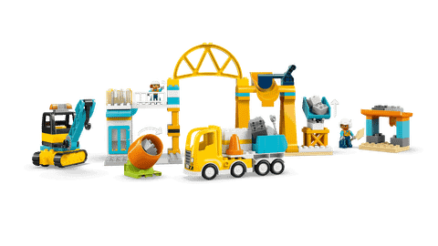Конструктор LEGO Duplo 10476 3 in 1 Construction Site and Vehicles