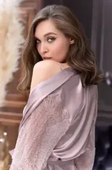 Халат женский Mia-Amore MISTY 7263 латте