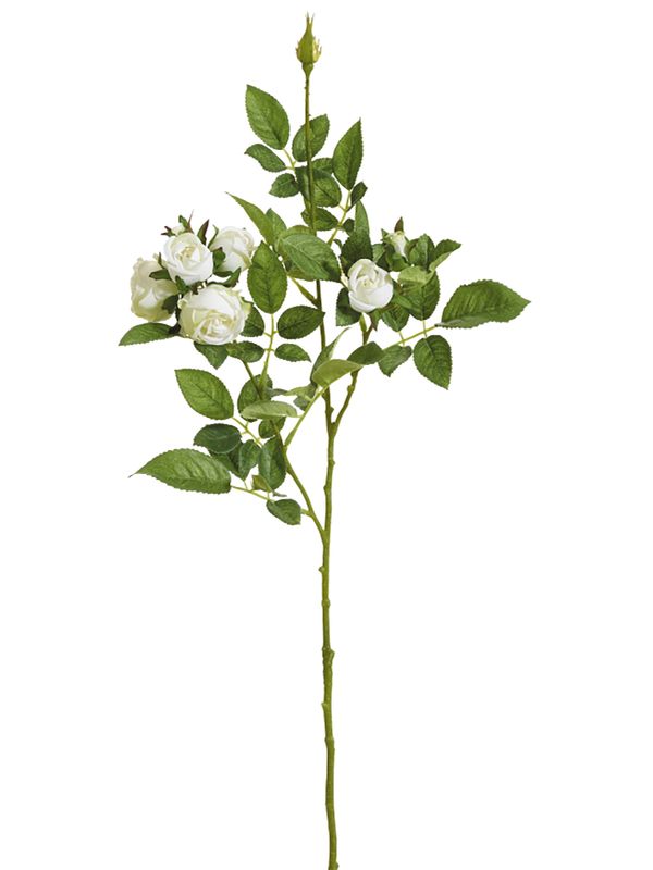 Веточка декоративная Fiebiger Floristik: Роза l=73 см