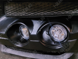 Замена противотуманных фар Larte Infiniti QX56 QX80