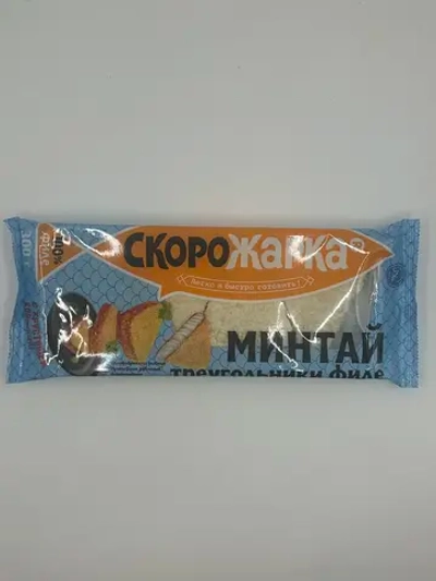 Треугольники из филе минтая