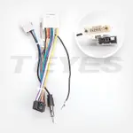 Магнитола для Nissan Tiida C11 2004-2013 (климат с круглым экранчиком, рамка черная) - FarCar S500+TS105 монитор 13" 2K QLED на Android 14, Быстрая, CarPlay, 4G SIM-слот