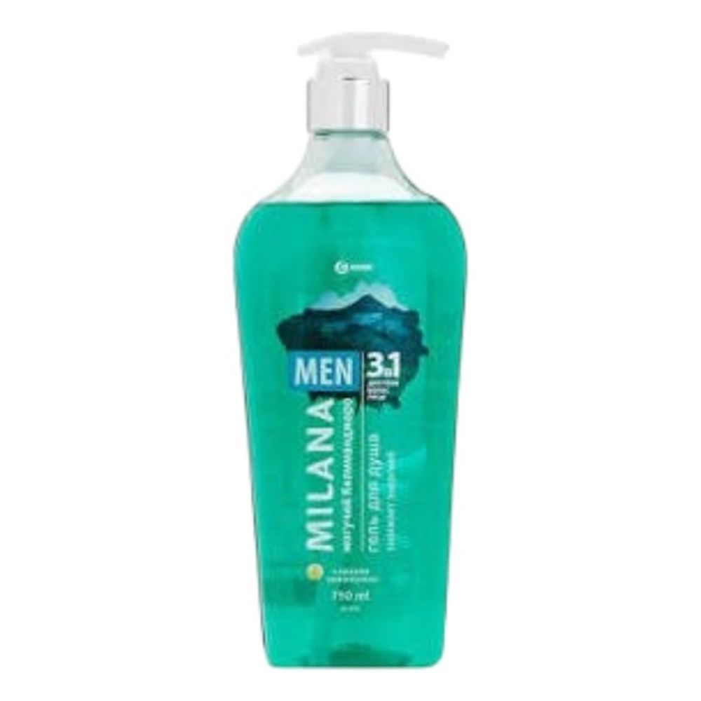Гель для душа Milana Men 750мл Килиманджаро