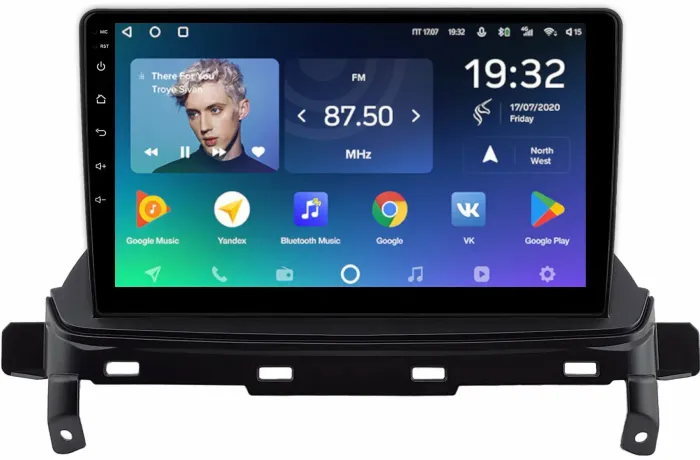 Магнитола для Mitsubishi EclQLEDe Cross (взамен ШГУ-планшета) - Teyes CC2 PLUS монитор 9" QLED, Android 10, Быстрая, SIM-слот