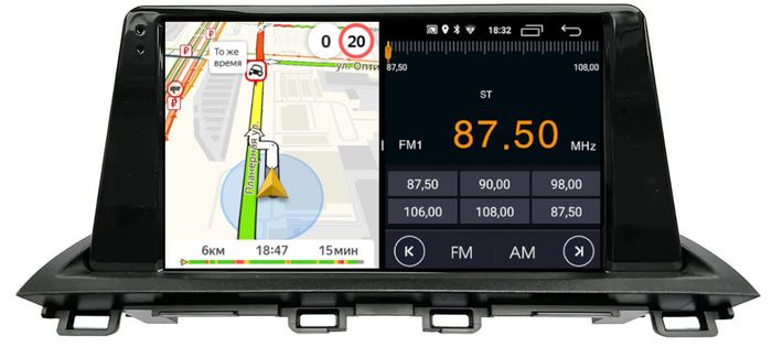 Магнитола для Mazda CX-4 2016-2024 (без штатного монитора) - Parafar PF094FHD на Android 13, CarPlay, 4G SIM-слот