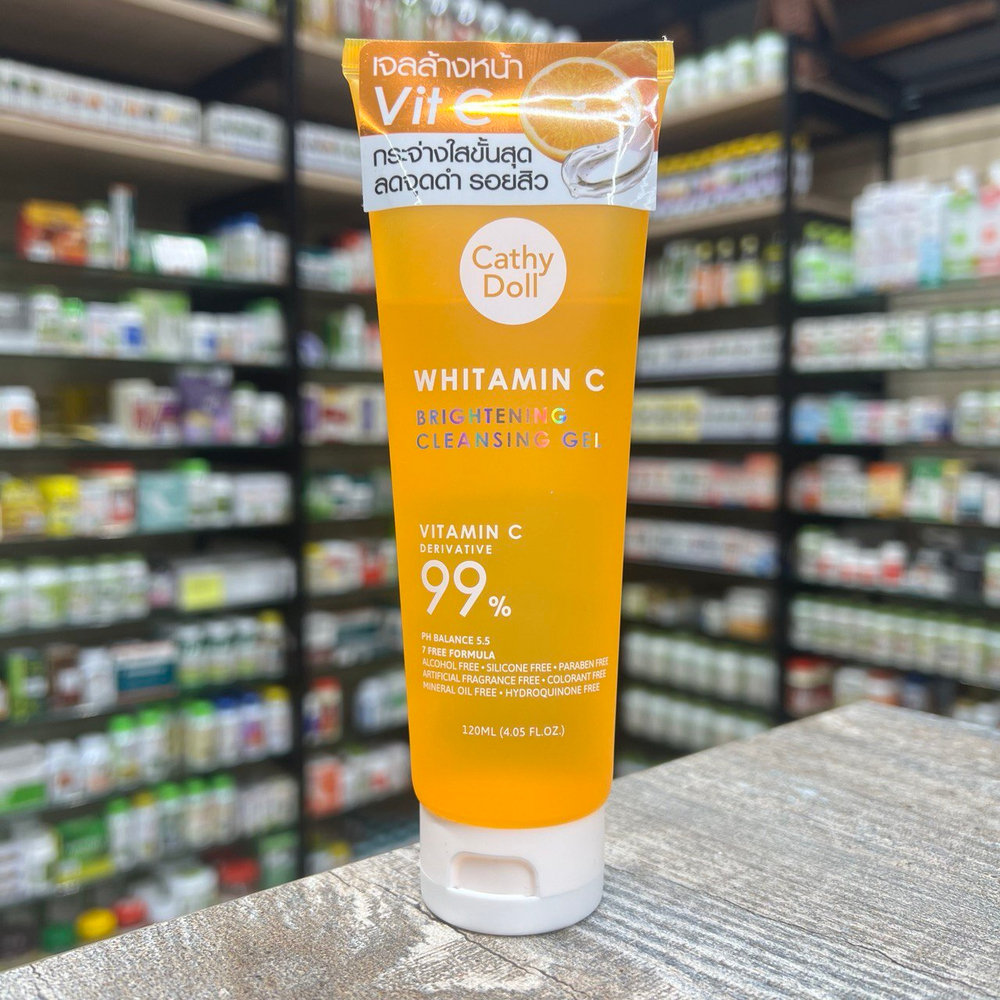 Гель для умывания Cathy Doll Whitamin C Brightening Cleansing Gel очищающий с витамином С 120 мл