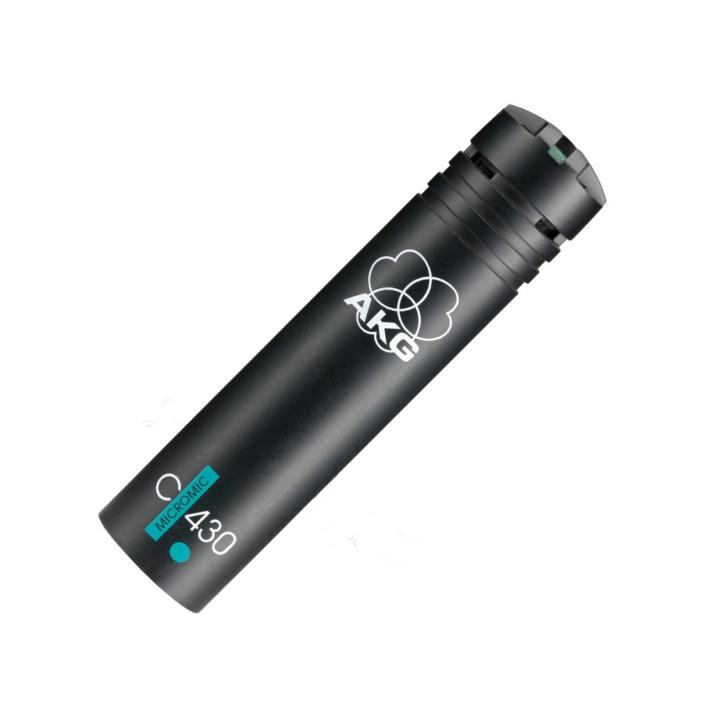 AKG C430 микрофон 'Overhead Master' компактный конденсаторный кардиоидный, 20-20000Гц, 7Мв/Па. Цвет черный.