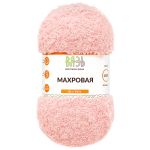 Пряжа Вязь Махровая / уп.3 мот. по 100 г, 420 м, 113 розовый