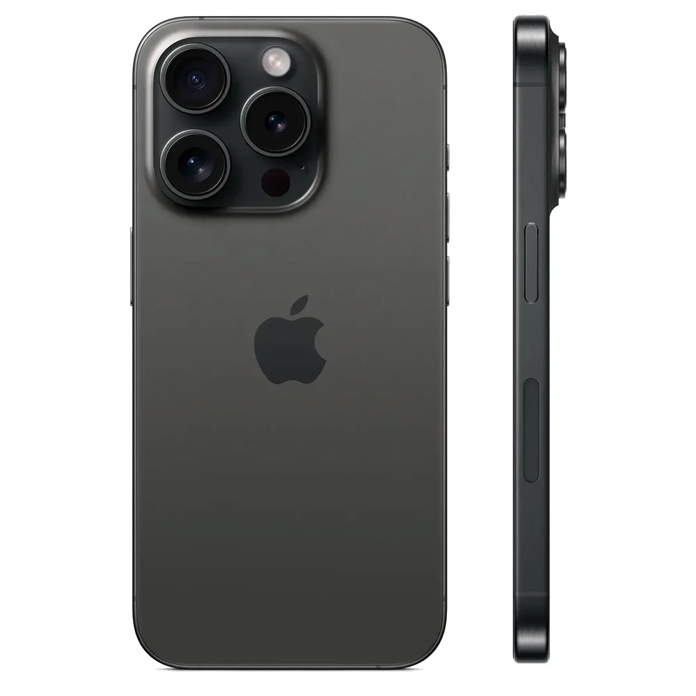 Смартфон Apple iPhone 15 Pro 1TB Dual Sim, Black Titanium (Черный)