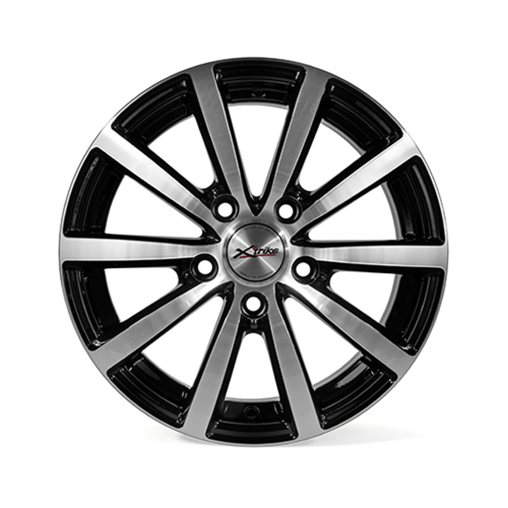Диск Литой Xtrike X-115 6 x R15 5x100 D57.1 ET38 BK/FP