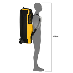 Баул на колёсах Ortlieb Duffle RS 110л Sunyellow/Black