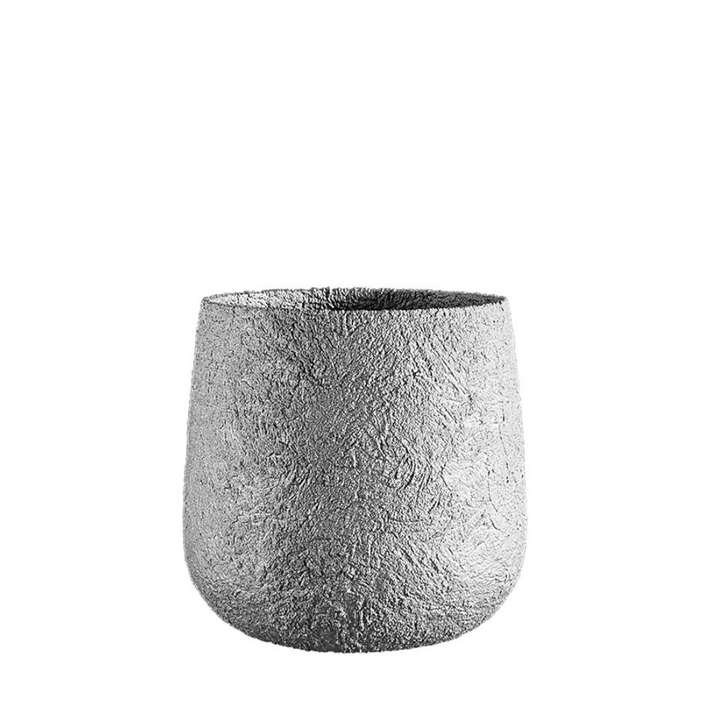 Кашпо CONE SILVER MAX D32 H36