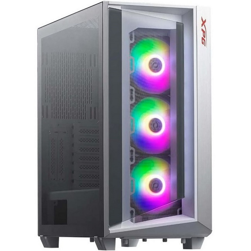 Корпус Midi-Tower ADATA XPG CRUISER TG ARGB, E-ATX, белый (CRUISERST-WHCWW)