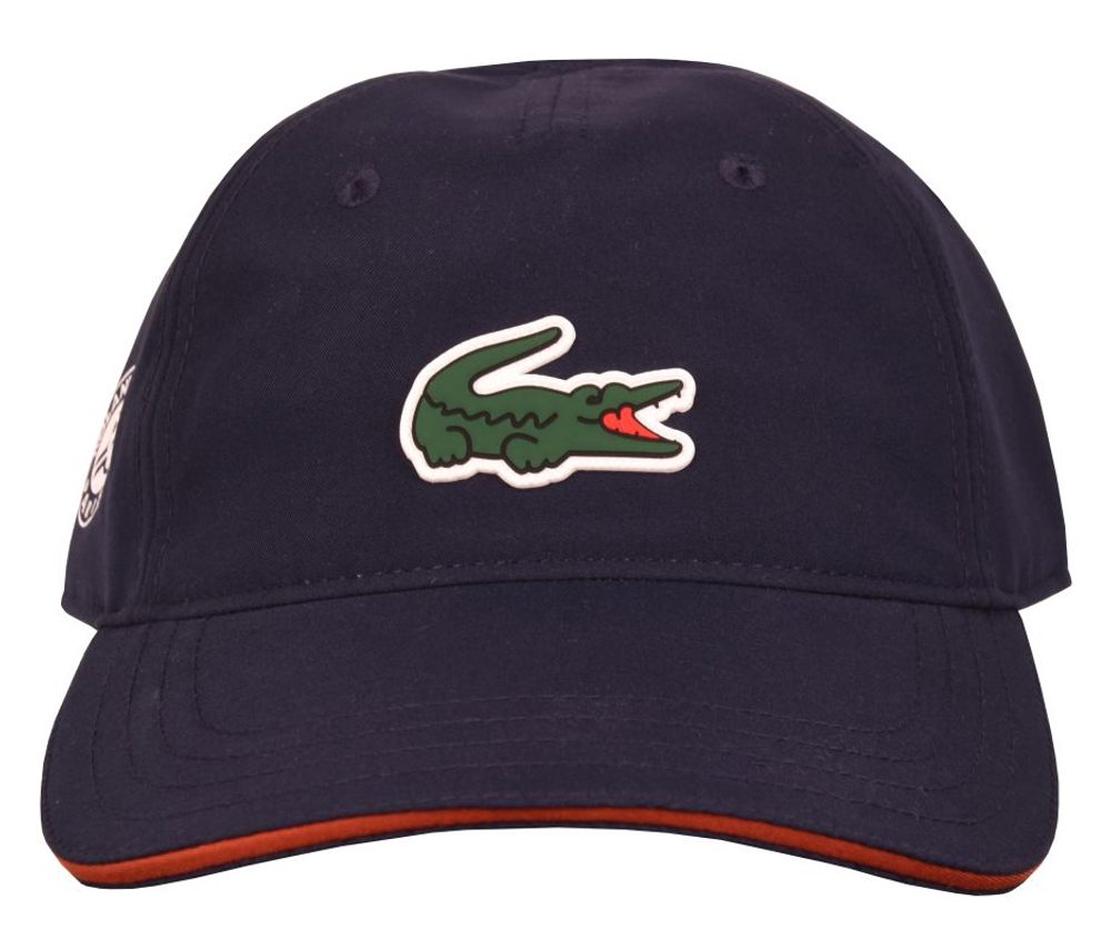 Теннисная кепка Lacoste Sport Roland Garros Edition Microfiber - navy blue