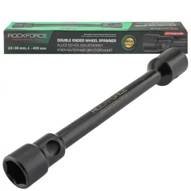 Ключ балонный двусторонний 33х36мм RockFORCE RF-6773336-EURO