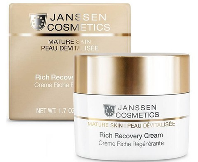 JANSSEN COSMETICS Обогащенный anti-age регенерирующий крем ,50 мл| Rich Recovery Cream