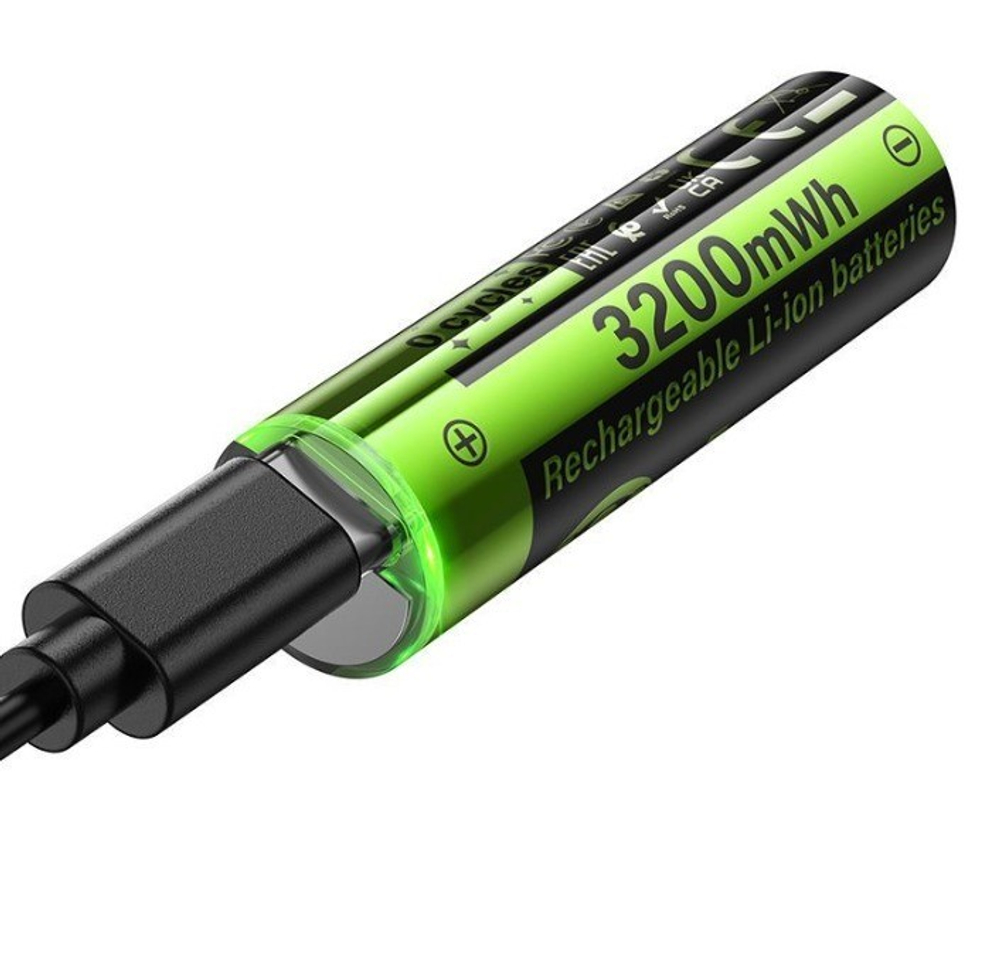 Батарейка Hoco JA3 Rechargeable AA 3200mWh 2шт.
