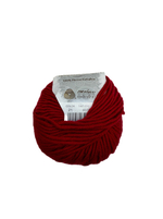 Пряжа оn Katia (Испания ) Merino Sport 100% шерсть мериноса 1 упаковка - 4 мотка (1 моток -50г- 80м ) цв21 (винно-красный)