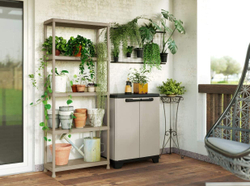 Пластиковый стеллаж Keter Planet Shelf 75/32/5