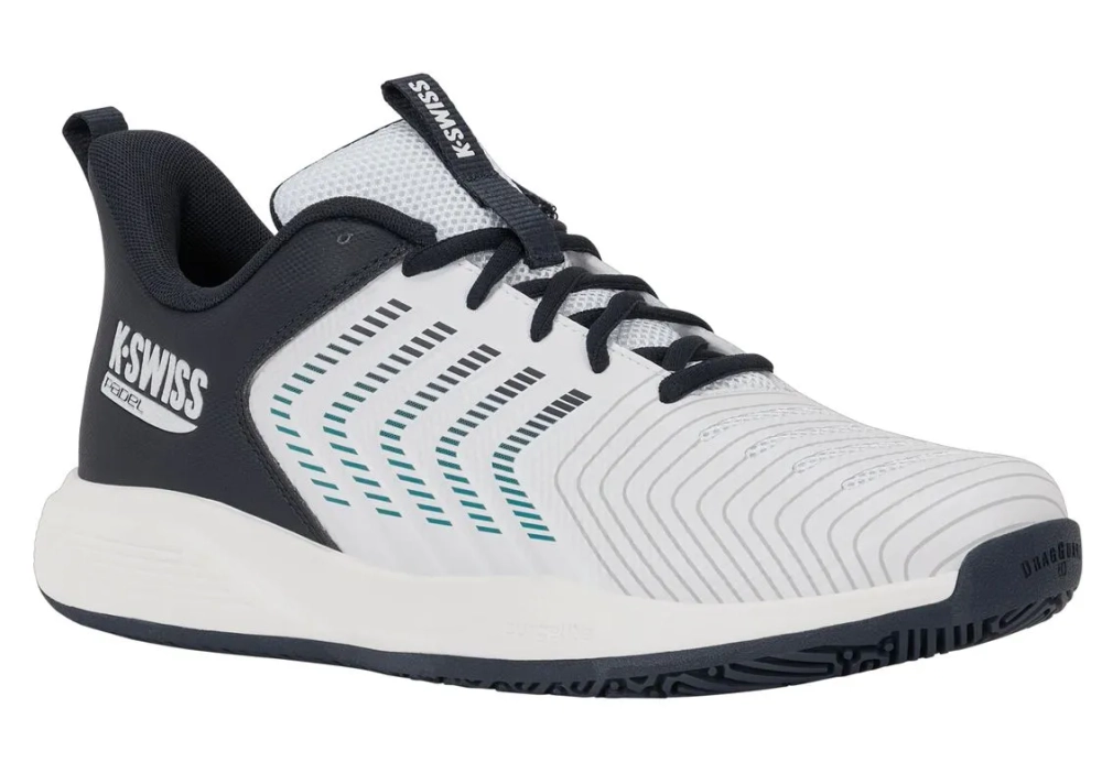 Мужские кроссовки для Padel K-Swiss Ultrashot Light Padel - white/carbon/baltic