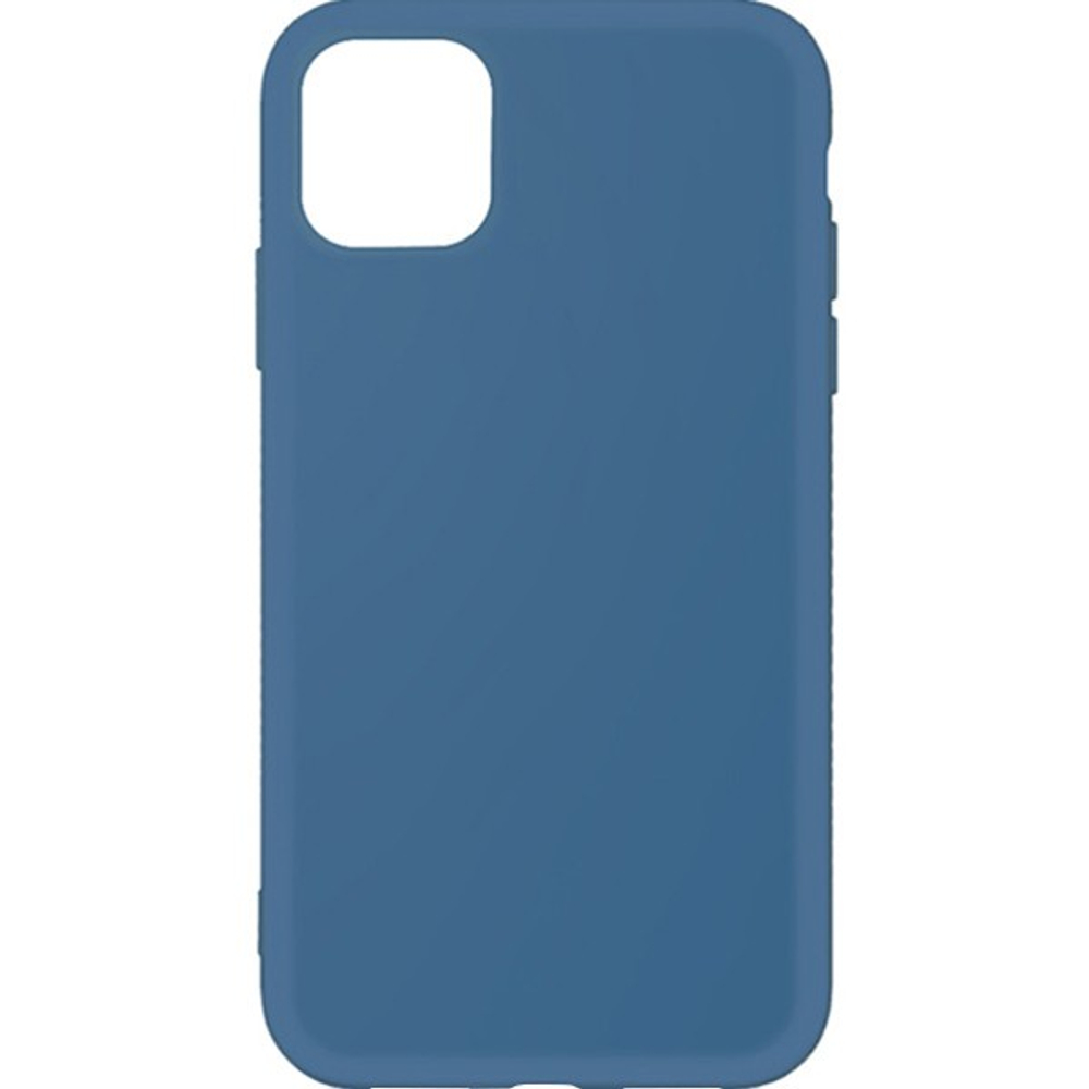 Чехол-накладка  i-Phone 12 Pro Max Silicone icase  №38 тёмно-голубая