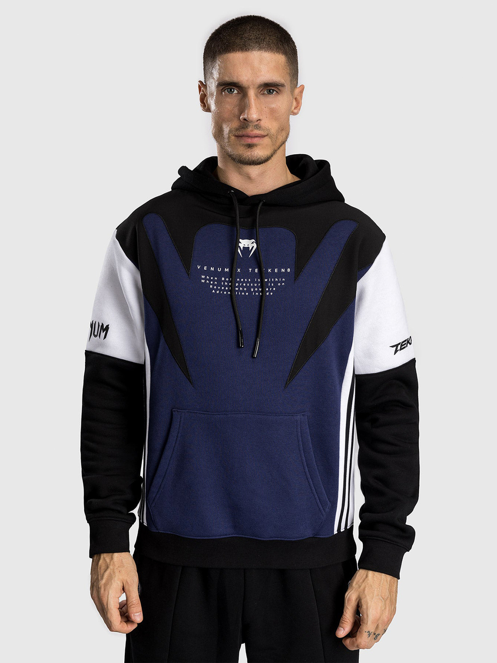 Худи Venum x Tekken Jin Black/Blue