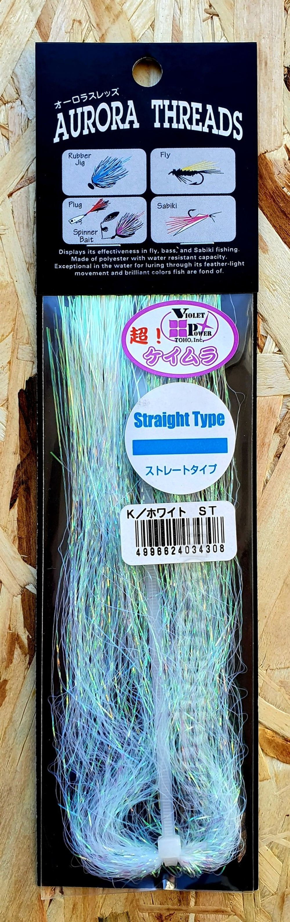 Люрекс TOHO AURORA THREADS 30K/WHITE ST