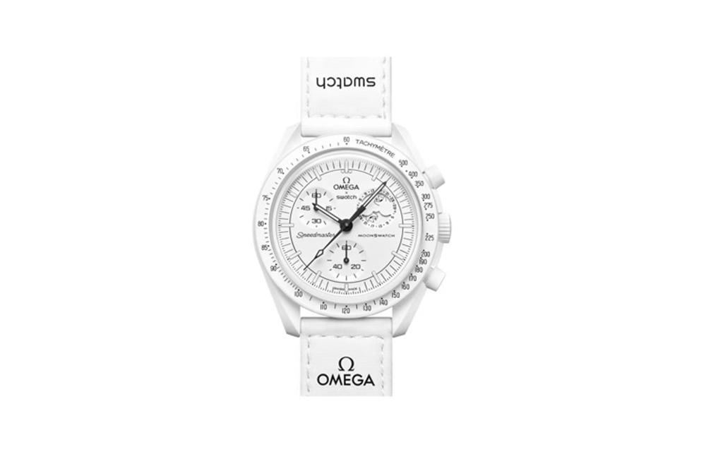 SWATCH Men 42mm White Watch SO33W700