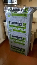 Плита звукопоглощающая SoundGuard ЭкоАкустик 80