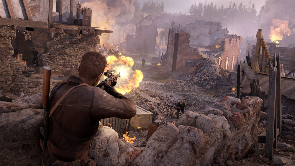 Sniper Elite: Resistance Стандартное издание (диск для PS4, интерфейс и субтитры на русском языке)