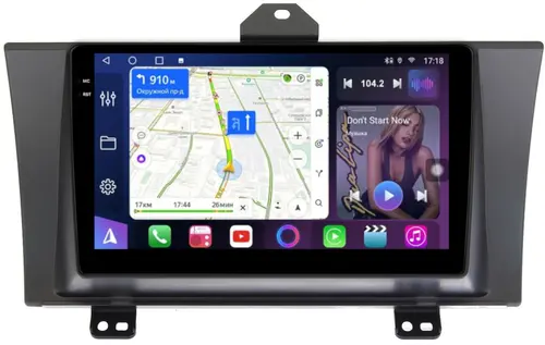 Магнитола для Honda Elysion 2004-2013 - FarCar S500-TS18 монитор 9.5" QLED на Android 14, CarPlay, 4G SIM-слот